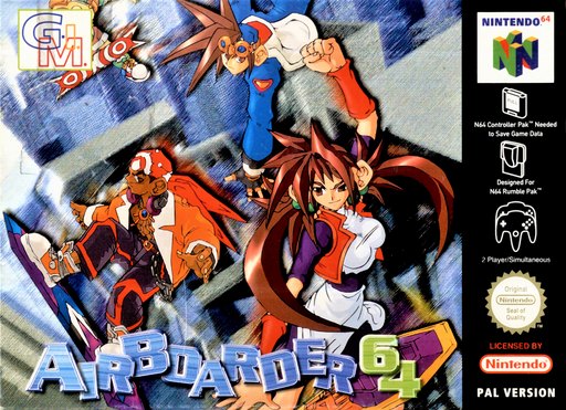 Airboarder 64 box art