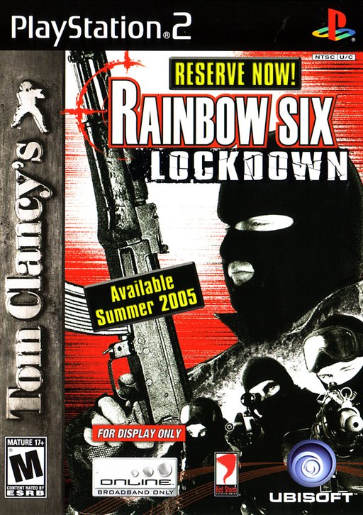 Tom Clancy's Rainbow Six: Lockdown box art