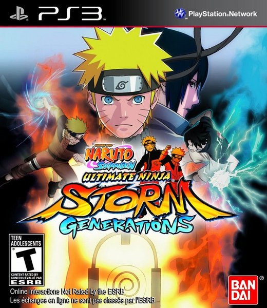 Naruto Shippuden: Ultimate Ninja Storm Generations box art