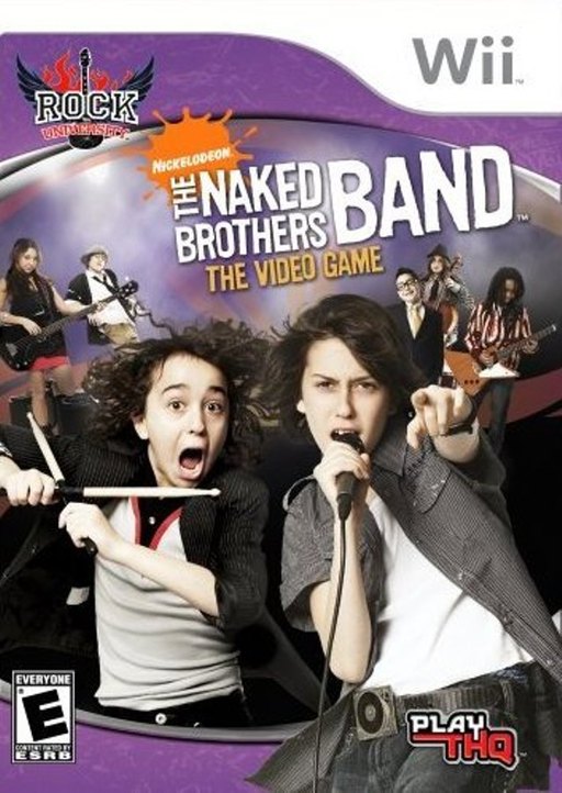 The Naked Brothers Band_ The Video Game box art