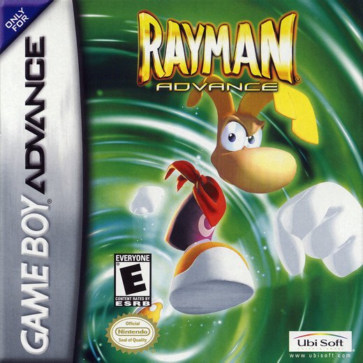 Rayman Advance box art
