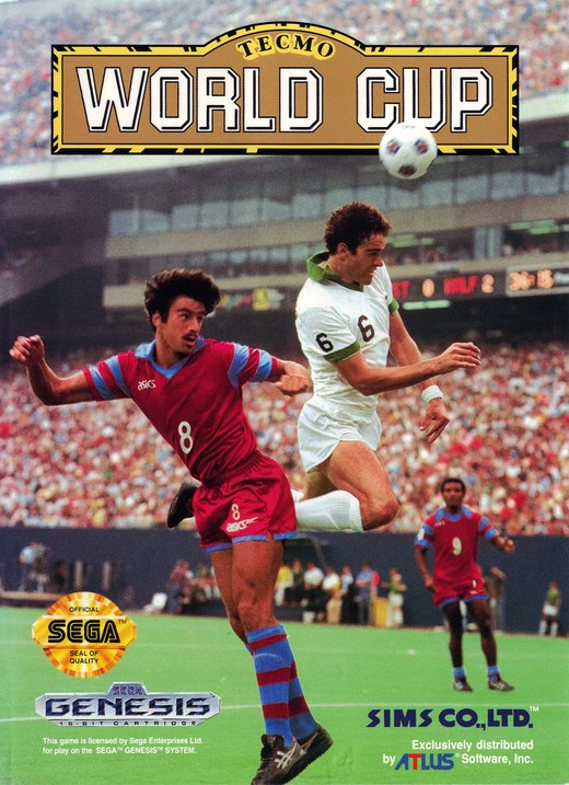 Tecmo World Cup box art