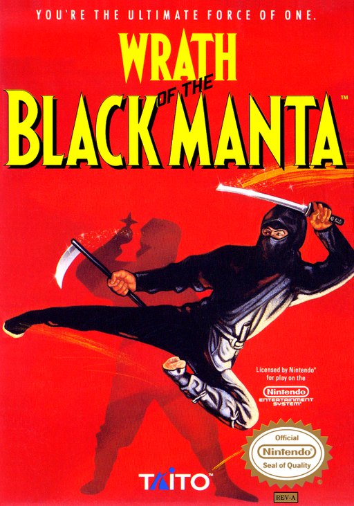 Wrath of the Black Manta box art