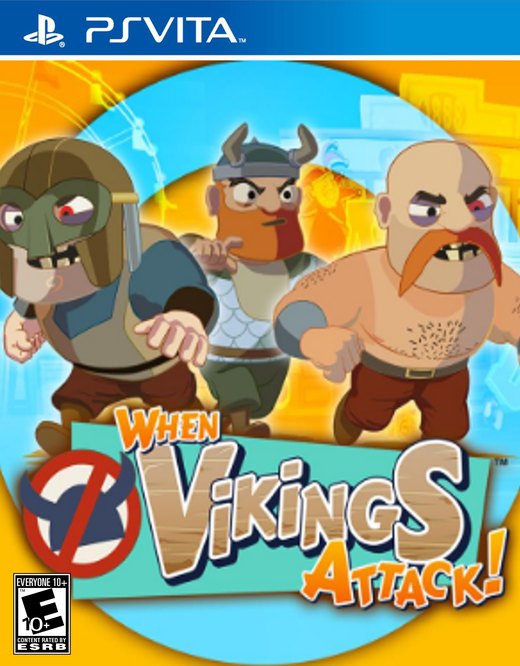 When Vikings Attack! box art