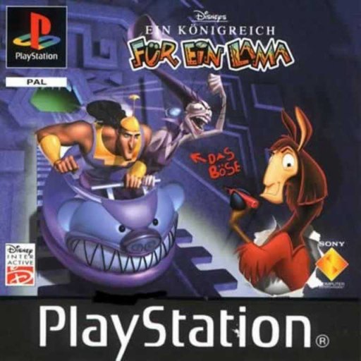 Disneys Ein Koenigreich fuer ein Lama box art