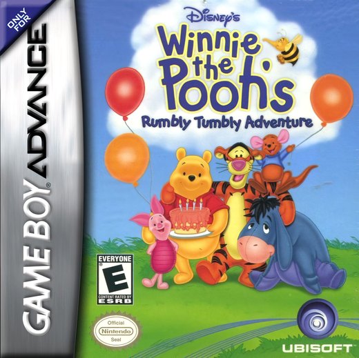 Winnie the Pooh's Rumbly Tumbly Adventure box art