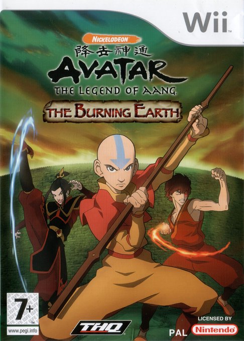 Nickelodeon Avatar: The Legend of Aang box art