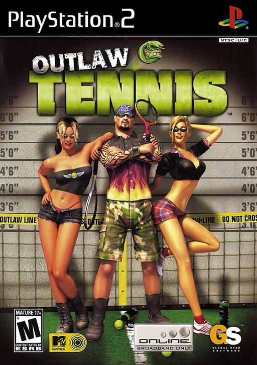 Outlaw Tennis box art