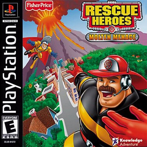 Rescue Heroes: Molten Menace box art