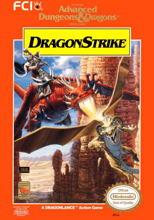 Advanced Dungeons _ Dragons: DragonStrike box art