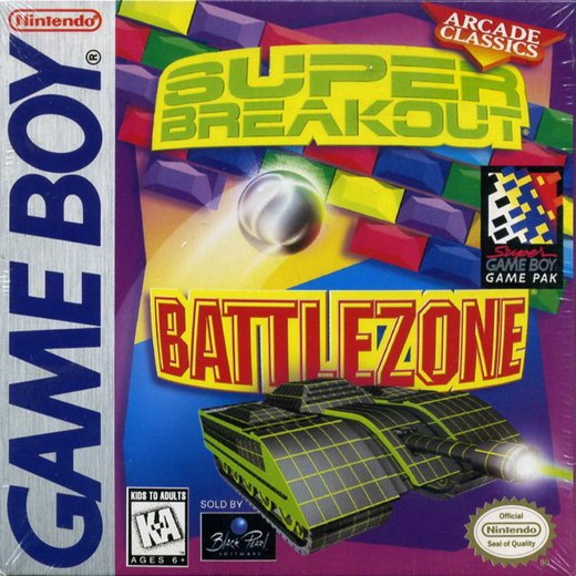 Arcade Classics: Super Breakout / Battlezone box art