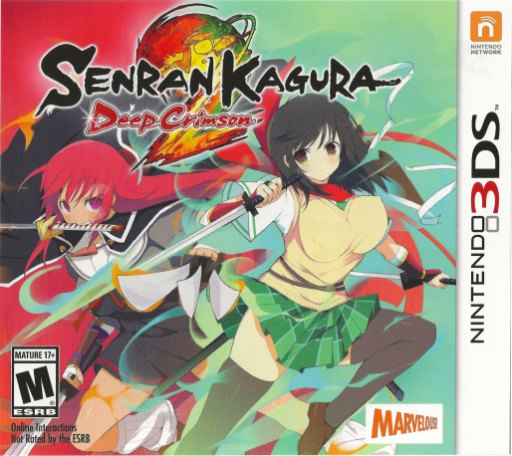 Senran Kagura 2: Deep Crimson box art