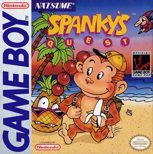 Spanky's Quest box art