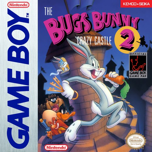 The Bugs Bunny Crazy Castle 2 box art
