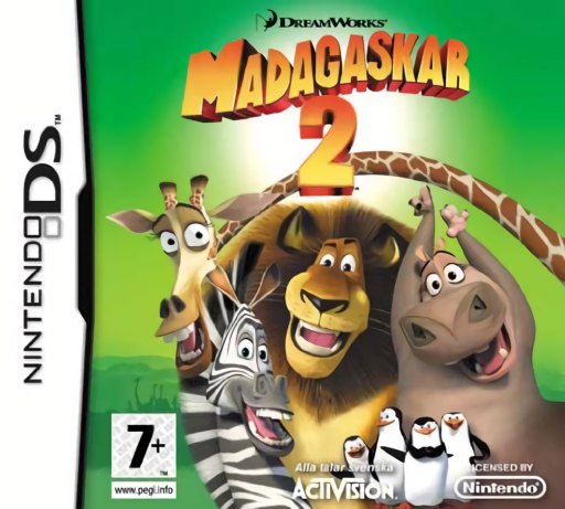 Madagascar 2 box art