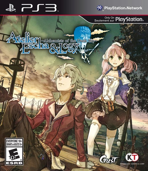 Atelier Escha & Logy: Alchemists of Dusk Sky box art