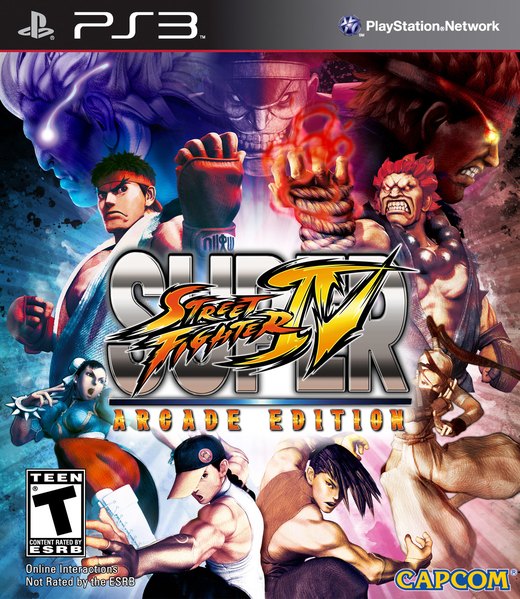 Super Street Fighter IV: Arcade Edition box art