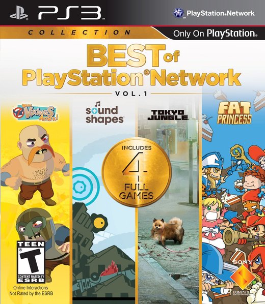 Best of PlayStation Network Vol. 1 box art
