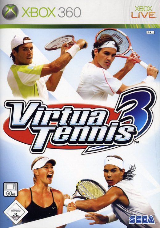 Virtua Tennis 3 box art