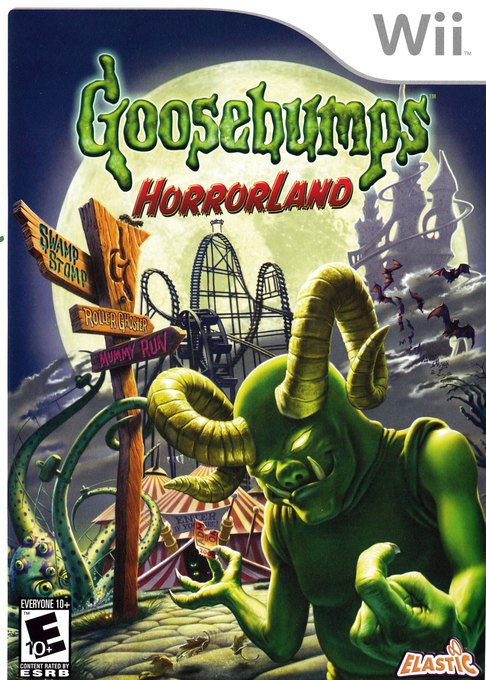 Goosebumps HorrorLand box art