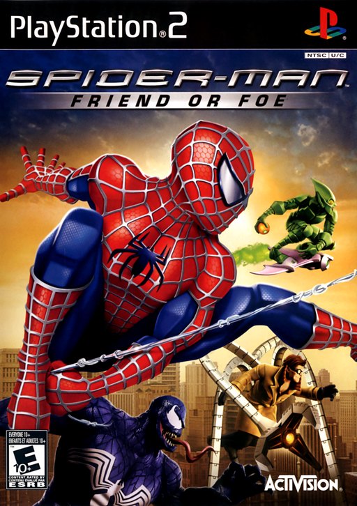 Spider-Man: Friend or Foe box art