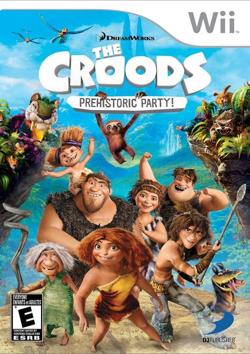 DreamWorks The Croods: Prehistoric Party! box art