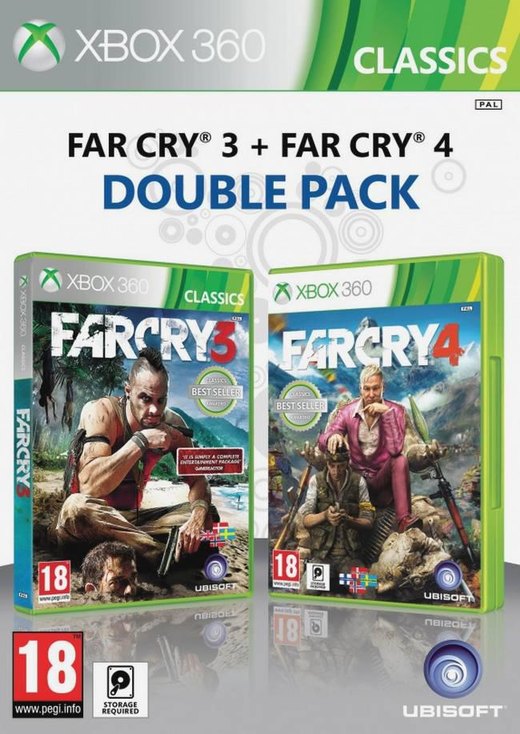 Far Cry 3 + Far Cry 4: Double Pack box art