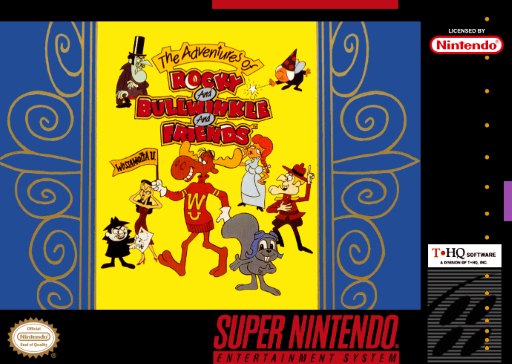 The Adventures of Rocky and Bullwinkle and Friends box art