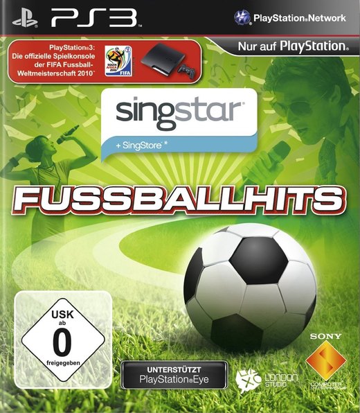 SingStar Fussballhits box art