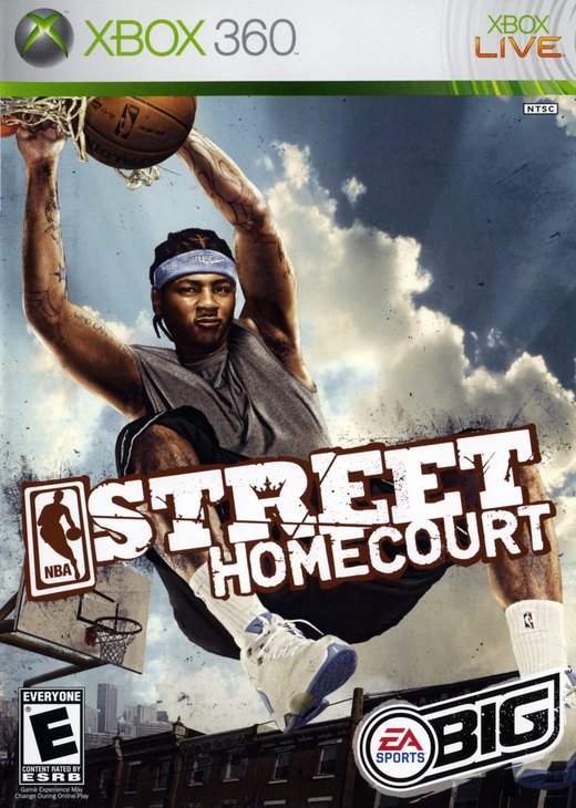 NBA Street Homecourt box art