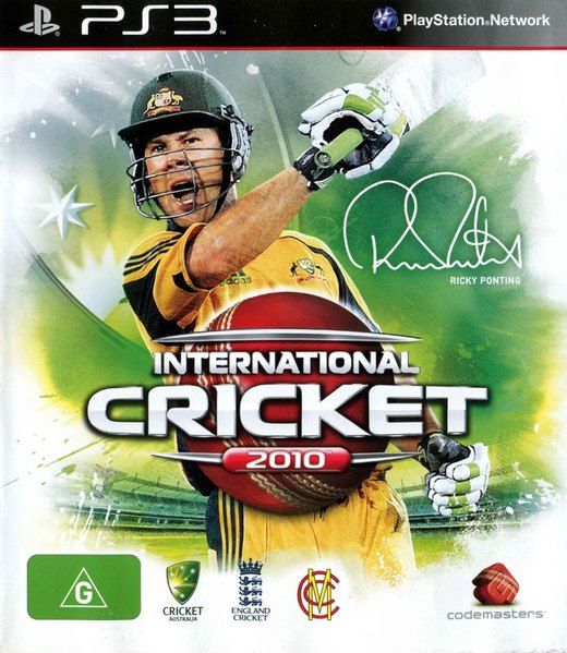 International Cricket 2010 box art