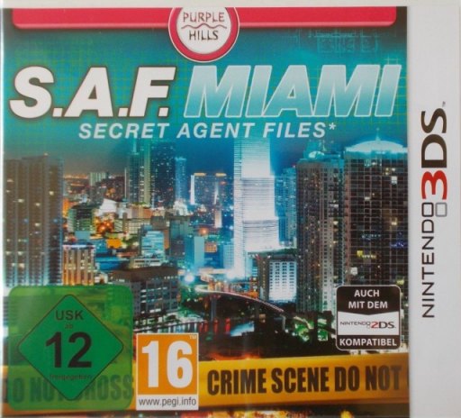 Secret Agent Files: Miami box art