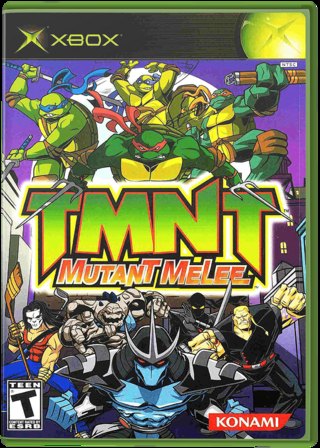 Teenage Mutant Ninja Turtles: Mutant Melee box art