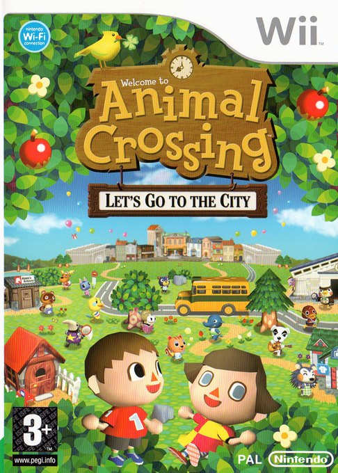Animal Crossing: Let's Go to the City box art