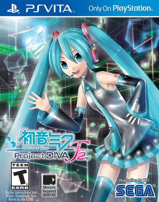 Hatsune Miku: Project DIVA F 2nd box art