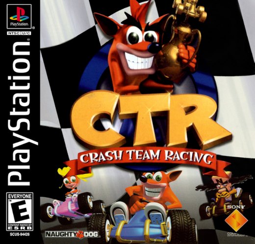 CTR: Crash Team Racing box art