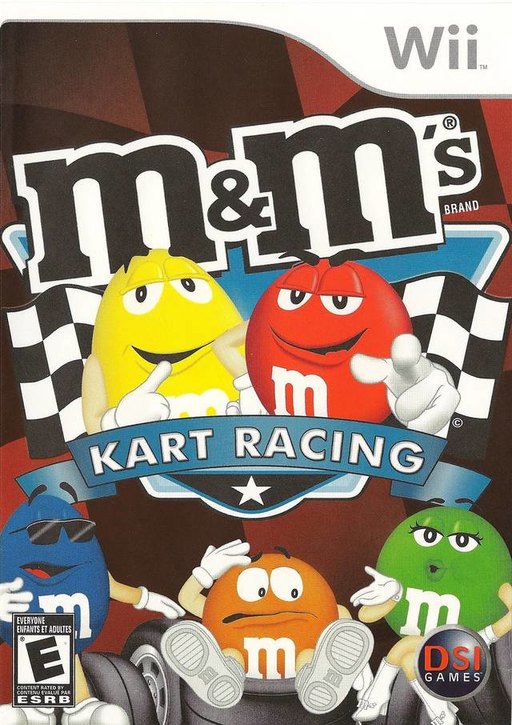 M_M's Kart Racing box art