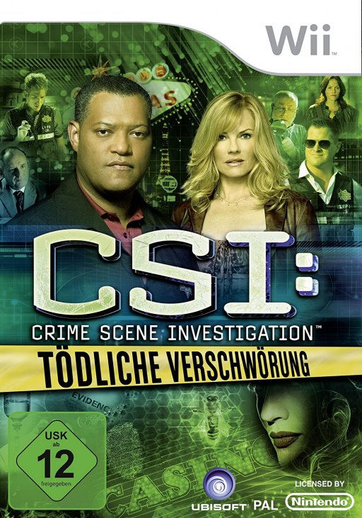 CSI: Crime Scene Investigation: Fatal Conspiracy box art