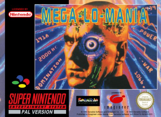 Mega-lo-Mania box art