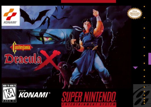 Castlevania: Dracula X box art