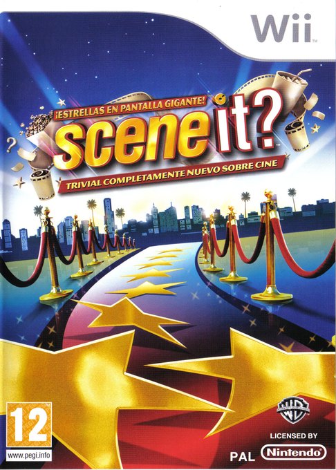 Scene It Estrellas en la Pantalla Gigante box art