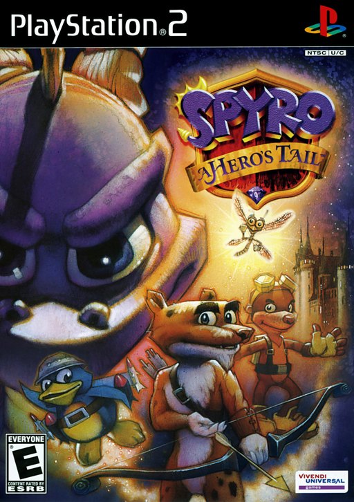Spyro: A Hero's Tail box art