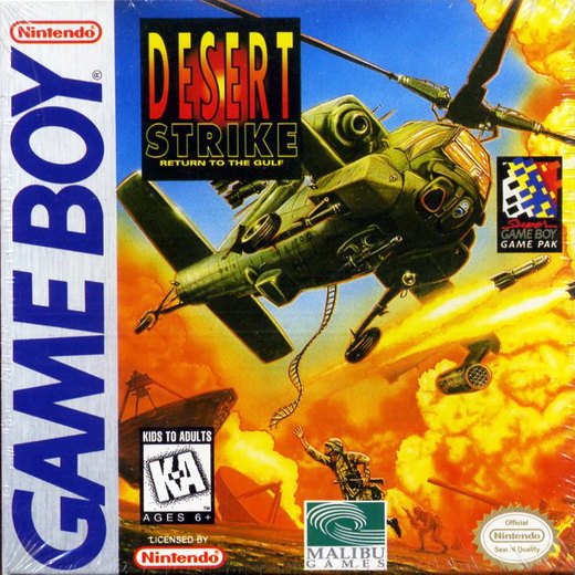 Desert Strike: Return to the Gulf box art