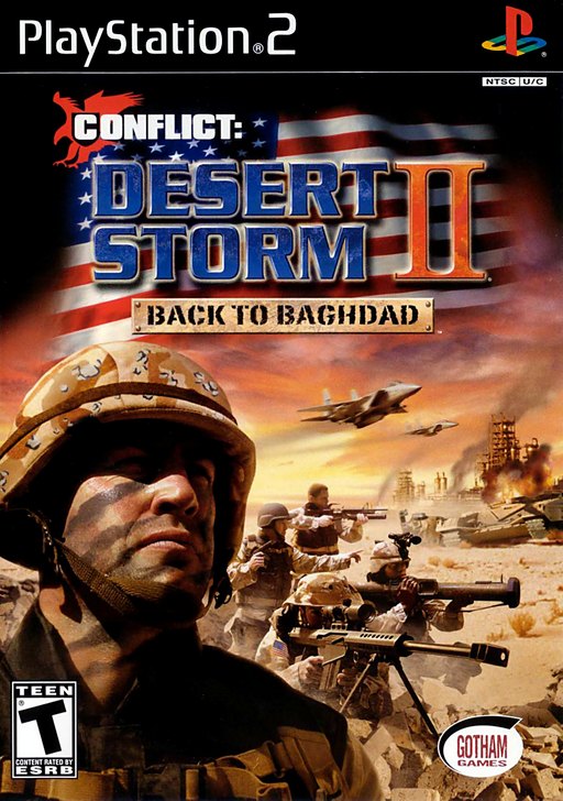 Conflict: Desert Storm II: Back to Baghdad box art
