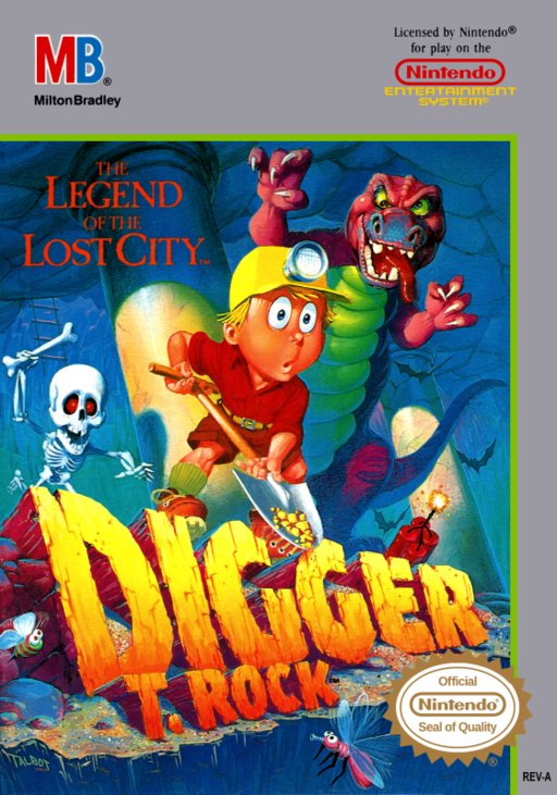 Digger: The Legend of the Lost City box art