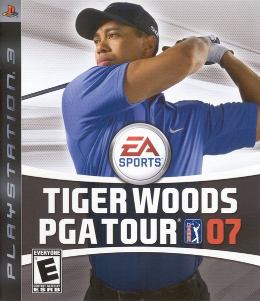 Tiger Woods PGA Tour 07 box art