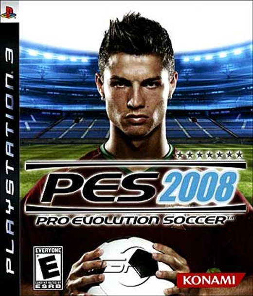 PES 2008: Pro Evolution Soccer box art