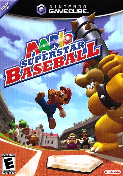 Mario Superstar Baseball box art