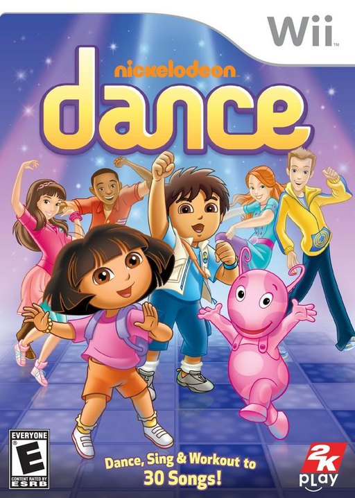 Nickelodeon Dance box art