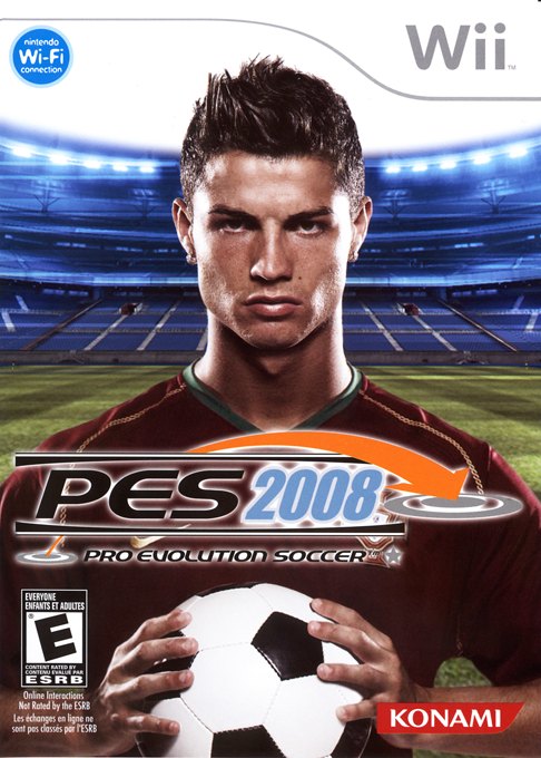PES 2008: Pro Evolution Soccer box art